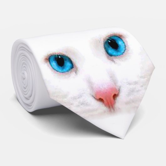 猫、猫の恋人 ネクタイ (ロール)