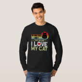 猫+猫の飼い主+猫 6 Tシャツ (正面フル)