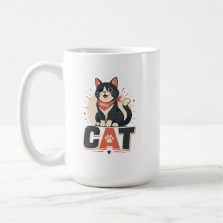 猫、猫好き コーヒーマグカップ