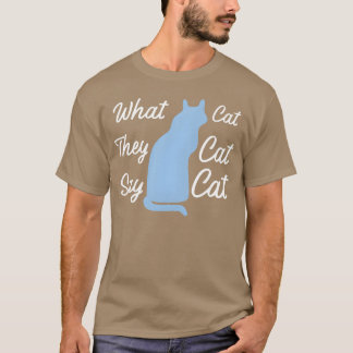 猫+猫+猫のギフト Tシャツ