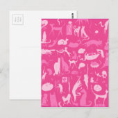 猫！猫！猫！ ポストカード (正面/裏面)