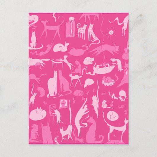 猫！猫！猫！ ポストカード (正面)