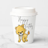 猫 紙コップ (正面)