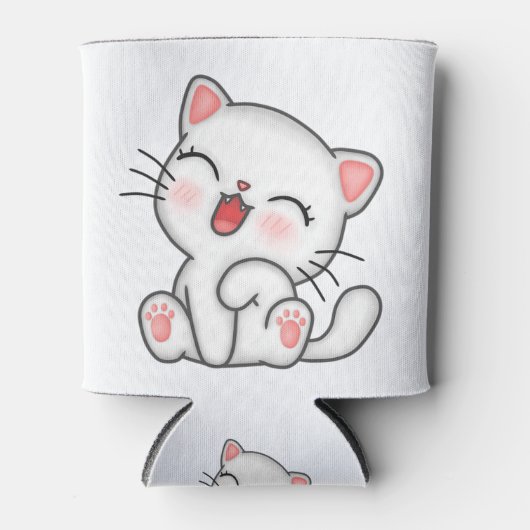 猫 缶クーラー (正面)