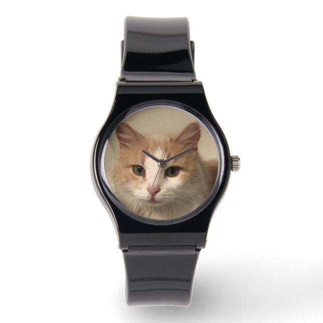 猫 腕時計 (正面)