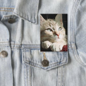 猫，自然，ペット 缶バッジ (インサイチュ)
