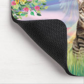 猫(虎猫) - Cloud Angel マウスパッド (コーナー)