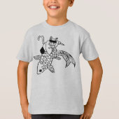 猫 虹 Tシャツ (正面)