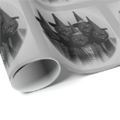 猫/魔女 ラッピングペーパー (ロールコーナー)