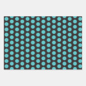 猫・鳥・花・アイスクリーム包装紙セット ラッピングペーパーシート (正面2)