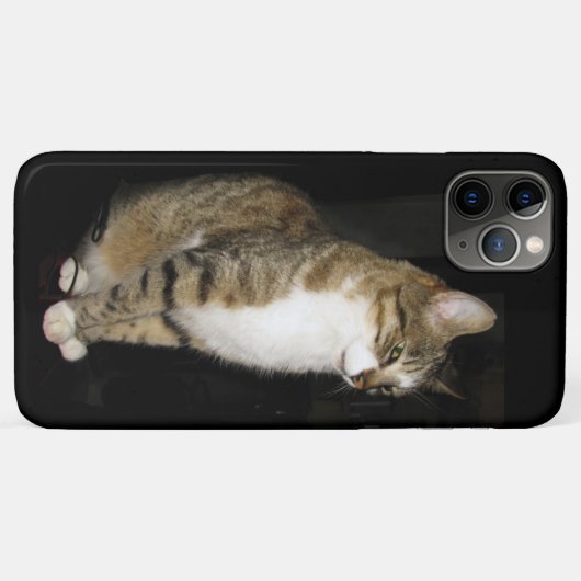 猫 Case-Mate iPhoneケース (裏面(横))