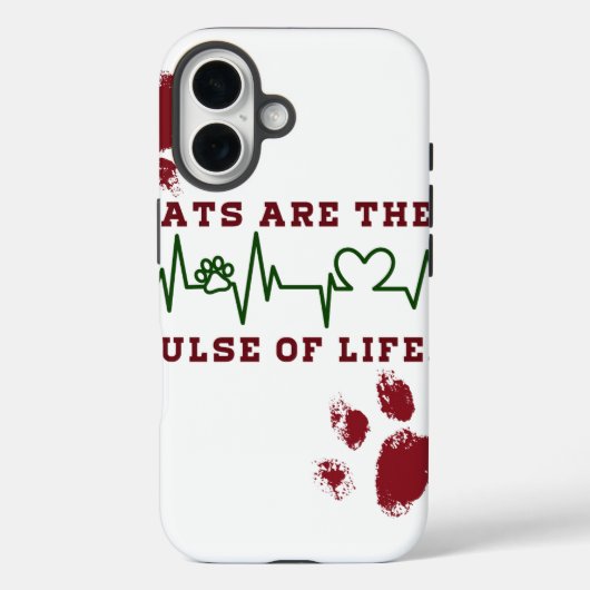猫 Case-Mate iPhoneケース (裏面)