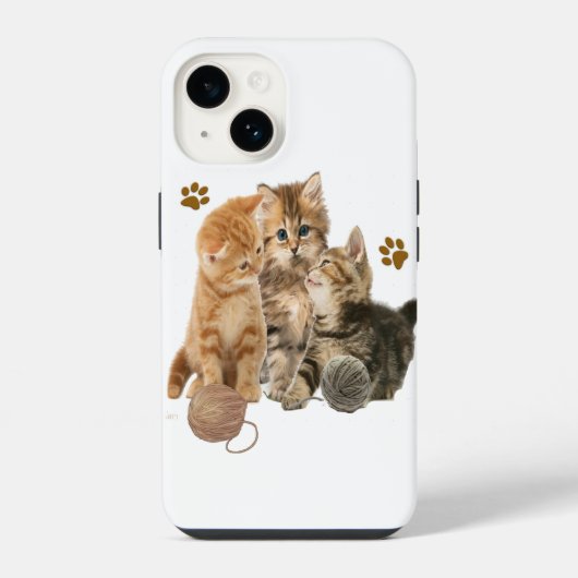 猫 iPhoneケース (裏面)