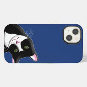 猫 iPhoneケース (裏面横)