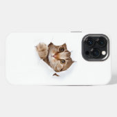 猫 iPhoneケース (裏面横)