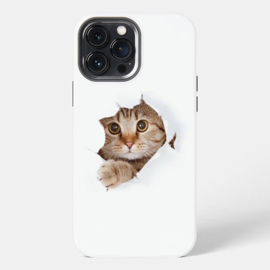 猫 iPhoneケース (裏面)