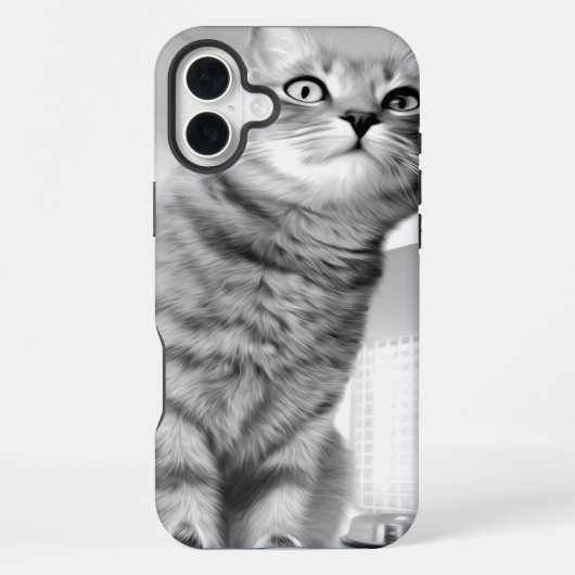 猫 iPhoneケース (裏面)