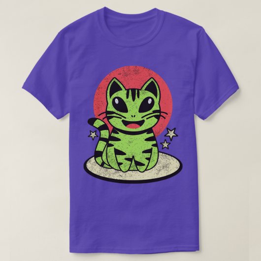 猫 Tシャツ (デザイン正面)