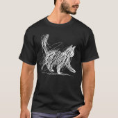 猫 Tシャツ (正面)
