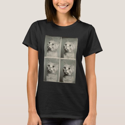 猫 Tシャツ (正面)