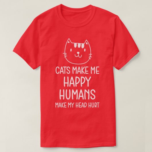 猫 Tシャツ (デザイン正面)