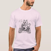 猫 Tシャツ (正面)