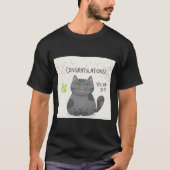 猫 Tシャツ (正面)