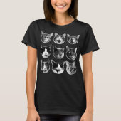 猫 Tシャツ (正面)