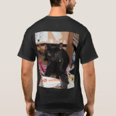 猫 Tシャツ (裏面)