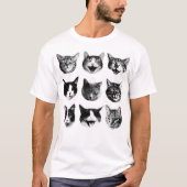 猫 Tシャツ (正面)