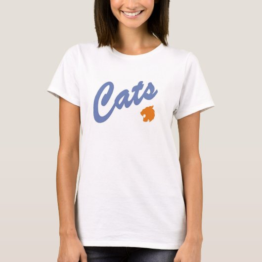 猫 Tシャツ (正面)