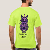 猫 Tシャツ (裏面)