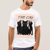 猫 Tシャツ (正面)