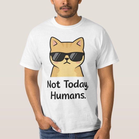 猫 Tシャツ (正面)