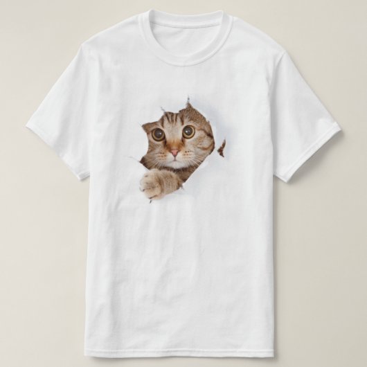 猫 Tシャツ (デザイン正面)