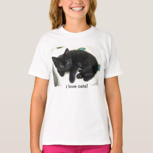 猫 Tシャツ