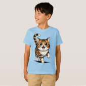 猫 Tシャツ (正面フル)