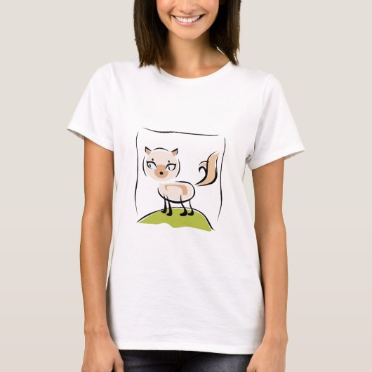 猫 Tシャツ (正面)