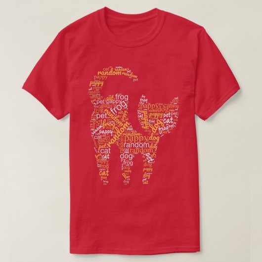 猫 Tシャツ (デザイン正面)