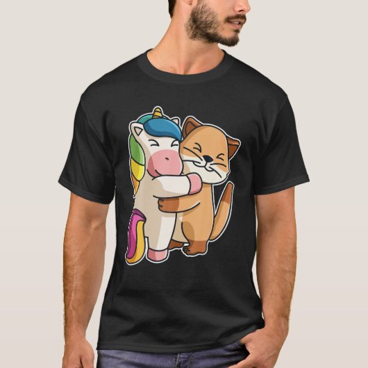 猫 Tシャツ (正面)