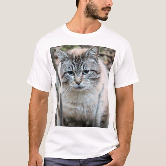 猫 Tシャツ (正面)