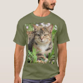 猫 Tシャツ (正面)