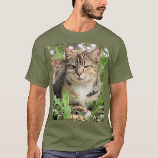 猫 Tシャツ (正面)