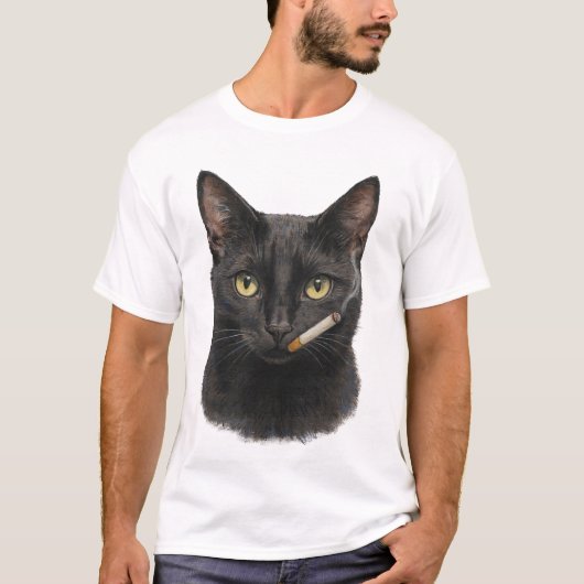 猫 Tシャツ (正面)
