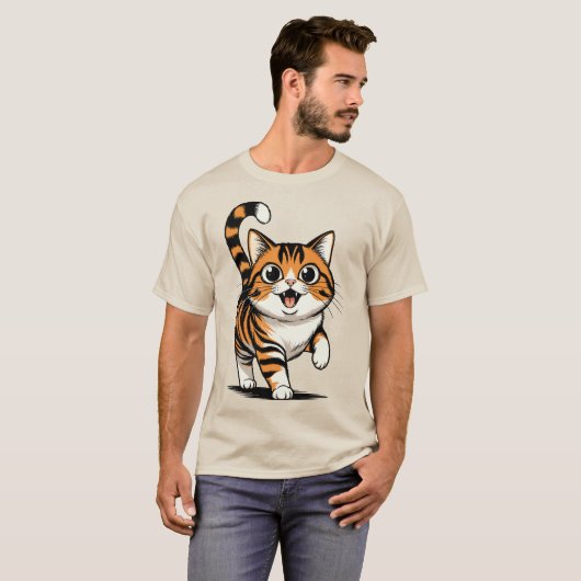 猫 Tシャツ (正面フル)