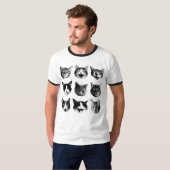 猫 Tシャツ (正面フル)