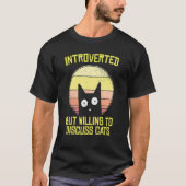 猫 Tシャツ (正面)