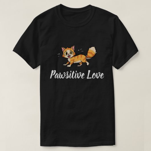 猫 Tシャツ (デザイン正面)