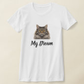 猫 Tシャツ (レイダウン)