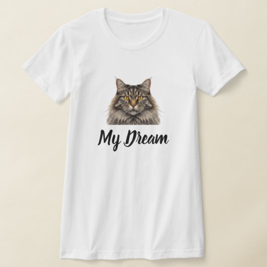 猫 Tシャツ (レイダウン)